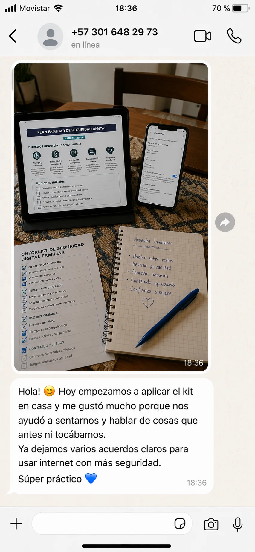 Testimonio de una familia sobre el Kit de 30 Herramientas 2